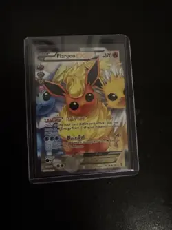 Pokemon TCG Flareon EX Radiant Collect RC28:32 Both are LP with slight scratches - Image 3