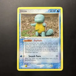 Pokemon TCG Delta Species Ditto Squirtle 40/113 LP Non Holo - Image 1