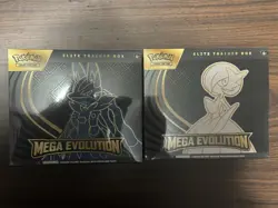 Pokemon Elite Trainer Box Mega Evolution Lucario & Gardevoir 2 Boxes English - Image 1