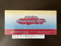 SEALED Pokemon Paradox Rift Elite Trainer Box Pokemon Center Exclusive Set of 2 - Image 5