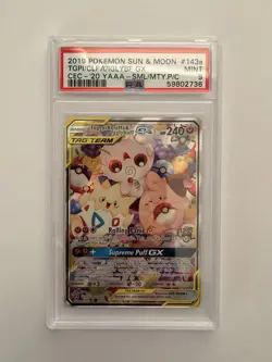 Pokemon Togepi Cleffa Igglybuff 143a PSA 9 | Small But Mighty Promo - Image 1