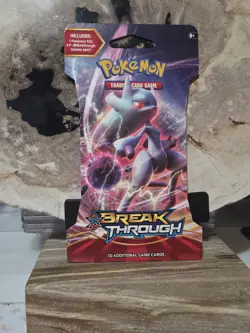 Pokemon XY Breakthrough Sleeved Booster Pack Factory Sealed - Image 1