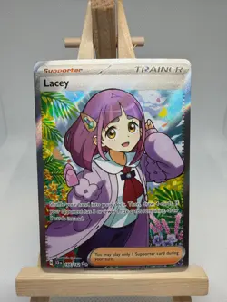 Lacey - 166/142 - Full Art Ultra Rare - Stellar Crown Pokemon TCG NM - Image 1