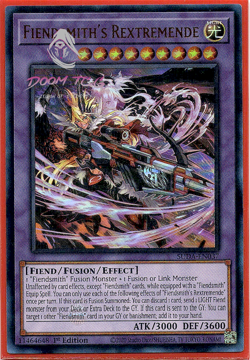 Yugioh! Fiendsmith's Rextremende SUDA-EN037 (UR) 1st Ed "Fiendsmith Support" - Image 1