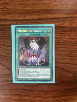 Konami Yu-Gi-Oh! Forbidden Crown NEAR MINT - Image 1
