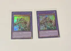 2x Yu-Gi-Oh! Gladiator Beast Claudius #SUDA-EN038 1st Ed Super Rare (NM) - Image 1
