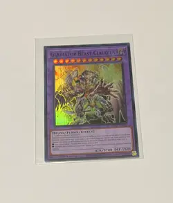 2x Yu-Gi-Oh! Gladiator Beast Claudius #SUDA-EN038 1st Ed Super Rare (NM) - Image 4