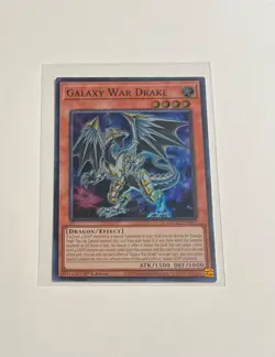 2x Yu-Gi-Oh! Galaxy War Drake #DUAD-EN097 Super Rare 1st Edition (NM) - Image 4