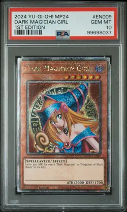 Dark Magician Girl MP24-EN009 1st Edition QCR Yugioh PSA 10 *037 - Image 1