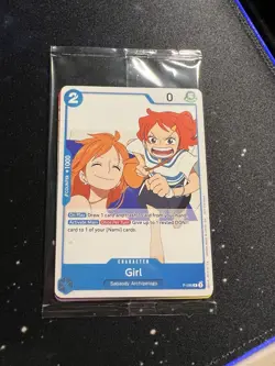 One Piece Card Game Girl P-096 Promo Sealed English - Image 1
