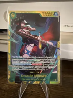 Dracule Mihawk OP14-119 SEC THE AZURE SEA'S SEVEN One Piece TCG English - Image 1