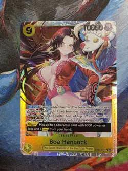Boa Hancock SR OP14-112 English One Piece CCG The Azure Sea's Seven - Image 1