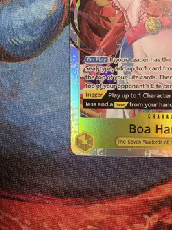 Boa Hancock SR OP14-112 English One Piece CCG The Azure Sea's Seven - Image 5