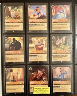 COMPLETE Non-Foil set of Disney Lorcana CHAPTER 2 TCG 204/204 Rise of floodborn - Image 1