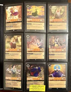 COMPLETE Non-Foil set of Disney Lorcana CHAPTER 2 TCG 204/204 Rise of floodborn - Image 3