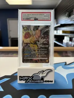 2025 Union Arena Ue06bt/Opm One Punch Man 3 Star Signature Saitama #018 PSA 10 - Image 1