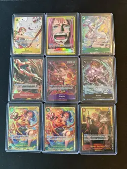 One Piece Card Lot NM Top Loaded 40 Cards English Nami, Boa, Zoro, Luffy - Image 2