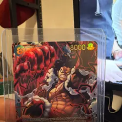 Bandai One Piece Card Game Monkey D. Luffy OP11-118 Foil Alt Art Secret Rare - Image 2