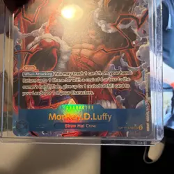 Bandai One Piece Card Game Monkey D. Luffy OP11-118 Foil Alt Art Secret Rare - Image 3