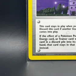 Pokemon Tower #42 Black Star Promo Trainer WOTC Pokemon Card - Image 3