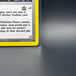 Pokemon Tower #42 Black Star Promo Trainer WOTC Pokemon Card - Image 5