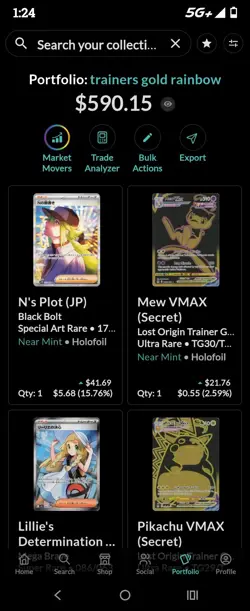 Pokemon GOLDS, RAINBOWS & TRAINERS 130 CARD LOT NM - Image 2