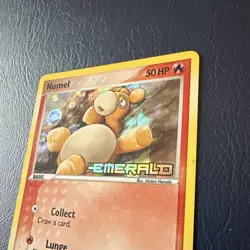 Numel 57/106 EX Emerald Reverse Holo Stamped Pokemon Card TCG MP - Image 3