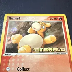 Numel 57/106 EX Emerald Reverse Holo Stamped Pokemon Card TCG MP - Image 4