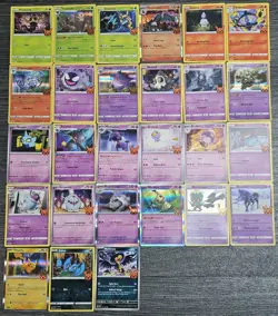 Pokemon Trading Card Game Trick Or Trade 2023 Incomplete Set Bundle 27/30 - Image 1