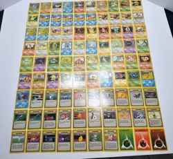Pokemon Vintage Card Lot Base Set - Fossil - Jungle - LP/NM Excellent Condition - Image 1