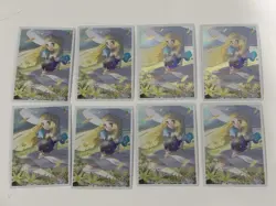 Pokemon TCG - Lot Of 8 Japanese Lillie + Cosmos Card Sleeves - Image 1