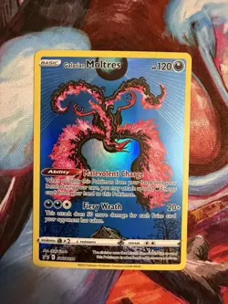 Galarian Moltres SWSH284 SWSH: Sword & Shield Promo Card Holo NM - Image 1