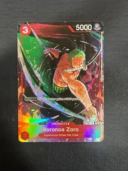Roronoa Zoro (Gift Collection 2023) ST01-013 One Piece Promotion Cards Foil - Image 1