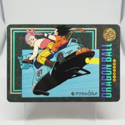 178 Bulma & Goku Axel ON Bulma Doradon Ball Z Card dass Visual Adventure - Image 1