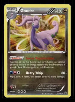 Goodra | 74/106 | Holo - XY Flashfire - Pokemon Card - 2014 - nm - Image 1