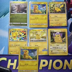 Pokemon- TCG Trading Cards Mixed Pikachu Lot 636996769739 - Image 1