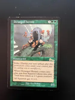 Deranged Hermit Urza's Legacy MTG - 83c2- see picts for condition - Image 1