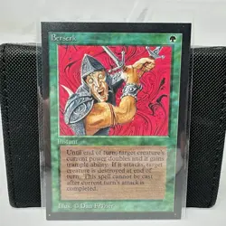 1993 BERSERK Magic the Gathering Collector's Edition CE MTG Sharp Corners - Image 1