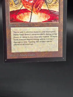 Mana Vault - Collector's Edition CE Beta Reprint NM/Mint *CCGHouse* #WM - Image 4