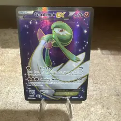 Pokemon TCG XY-Primal Clash Gardevoir EX Full Art Holo Ultra Rare 155/160 MP - Image 1