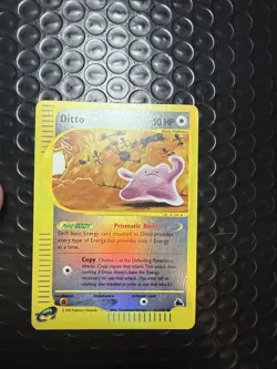 Pokemon Card Ditto Skyridge Holo Reverse 051 51 144 WOTC E-Reader - Image 1