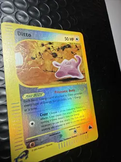 Pokemon Card Ditto Skyridge Holo Reverse 051 51 144 WOTC E-Reader - Image 3