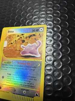 Pokemon Card Ditto Skyridge Holo Reverse 051 51 144 WOTC E-Reader - Image 4