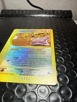 Pokemon Card Ditto Skyridge Holo Reverse 051 51 144 WOTC E-Reader - Image 5