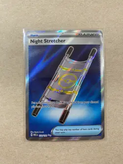 Night Stretcher Ultra Rare Holo Pokemon TCG Mega Evolution 173/132 NM / Mint - Image 1