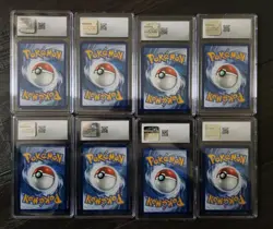 Pokemon CGC mint 9 lot of 8 English slabs, Jolteon, Lavitar, Pawmi, 2021-2025 - Image 2