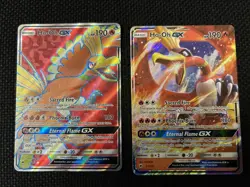 Pokemon Burning Shadows Ho-Oh GX 131/147 & Ho-Oh GX 21/147 - Image 1