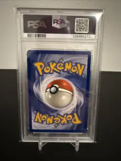 1999 POKEMON BASE SET #35 MAGIKARP PSA 8 - Image 2