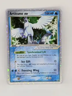 2005 Pokemon Articuno EX 032 Black Star Promo LP/MP - Image 1