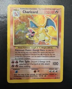 Pokemon Legendary Collection Charizard 3/110 Holo Rare - Image 1